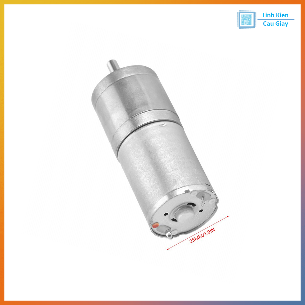 Động Cơ DC Giảm Tốc GA25-370 24VDC
