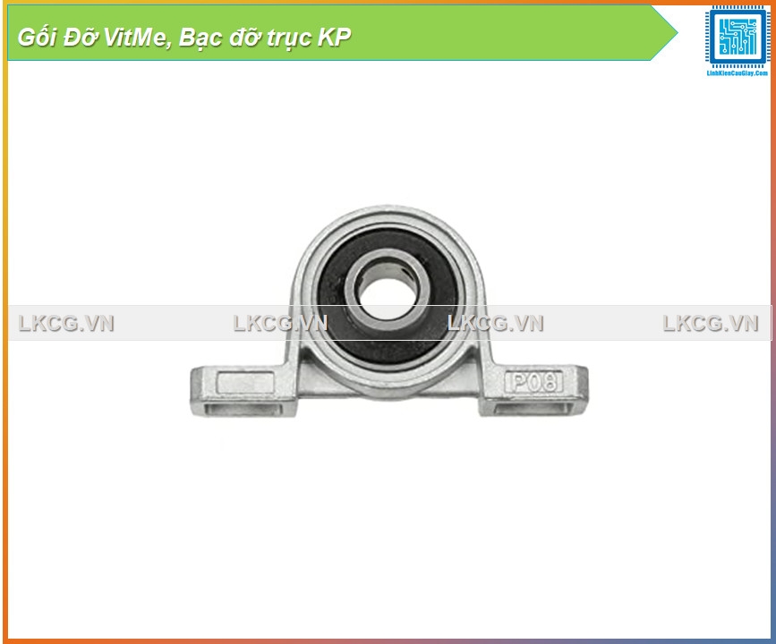 Gối Đỡ VitMe, Bạc đỡ trục KP08, KP10, KP12, KP15, KP17, KP20