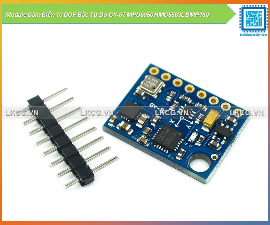 Module Cảm Biến 10 DOF Bậc Tự Do GY-87 MPU6050 HMC5883L BMP180