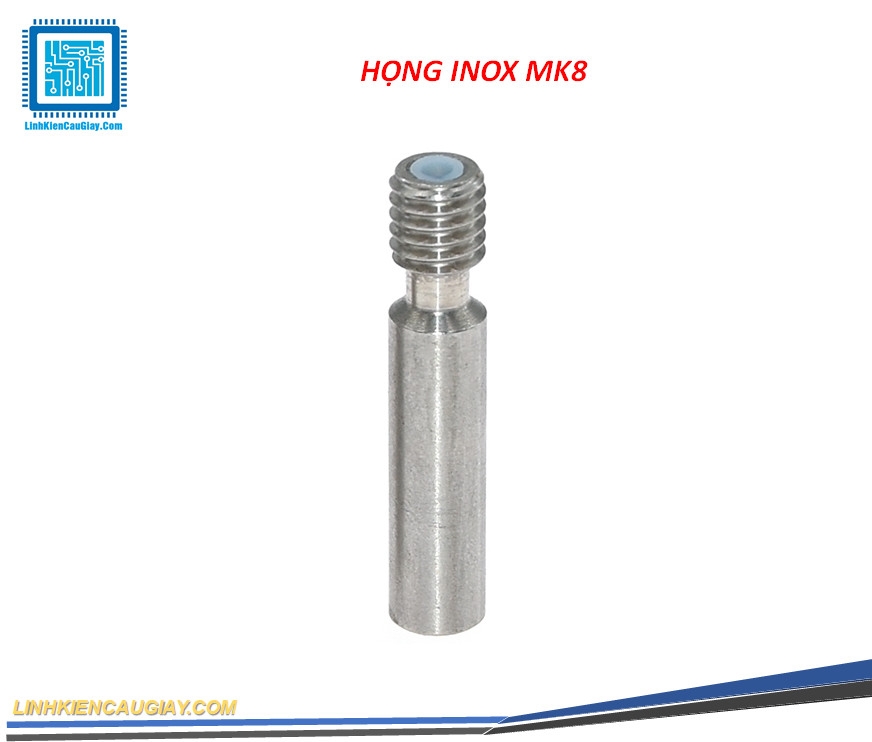 HỌNG DẪN NHỰA INOX MK8 REN M6 CÁC LOẠI