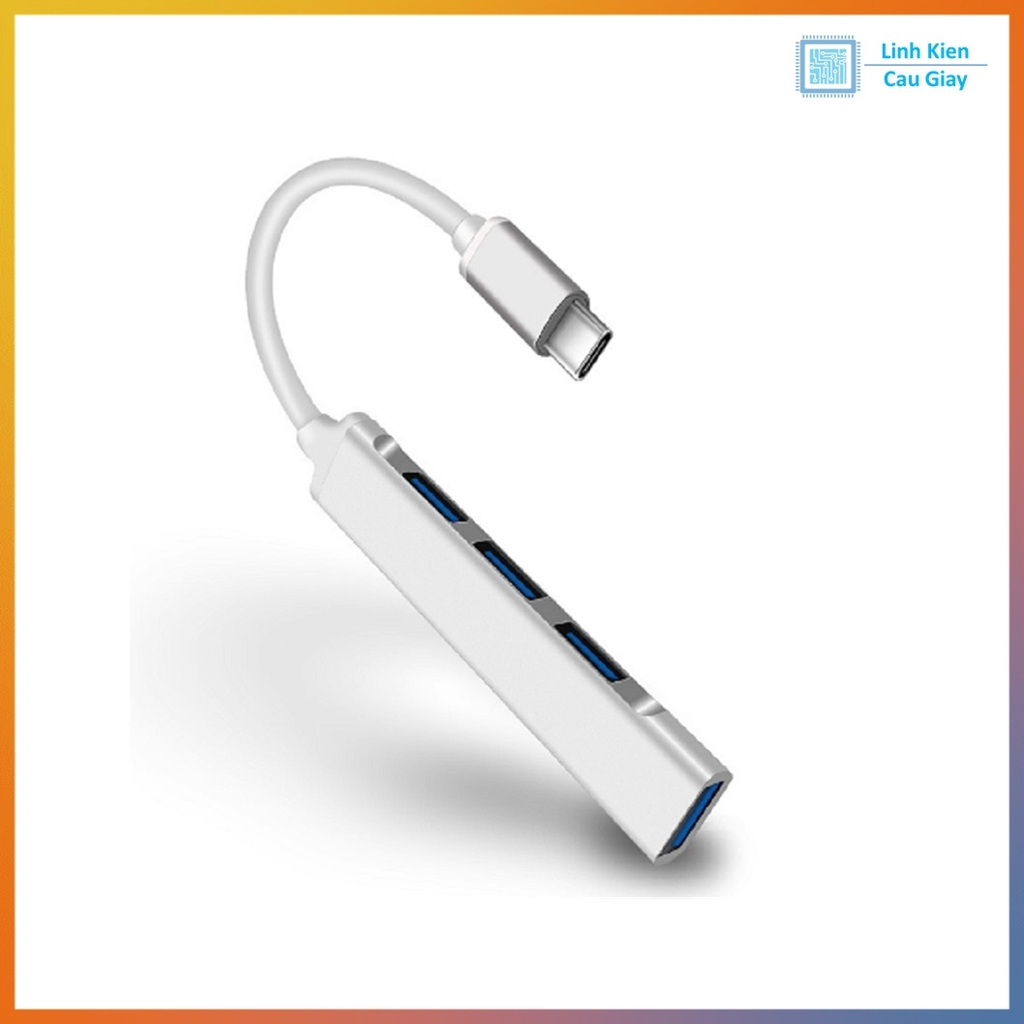 Hub mở rộng Type-C sang USB 3.0