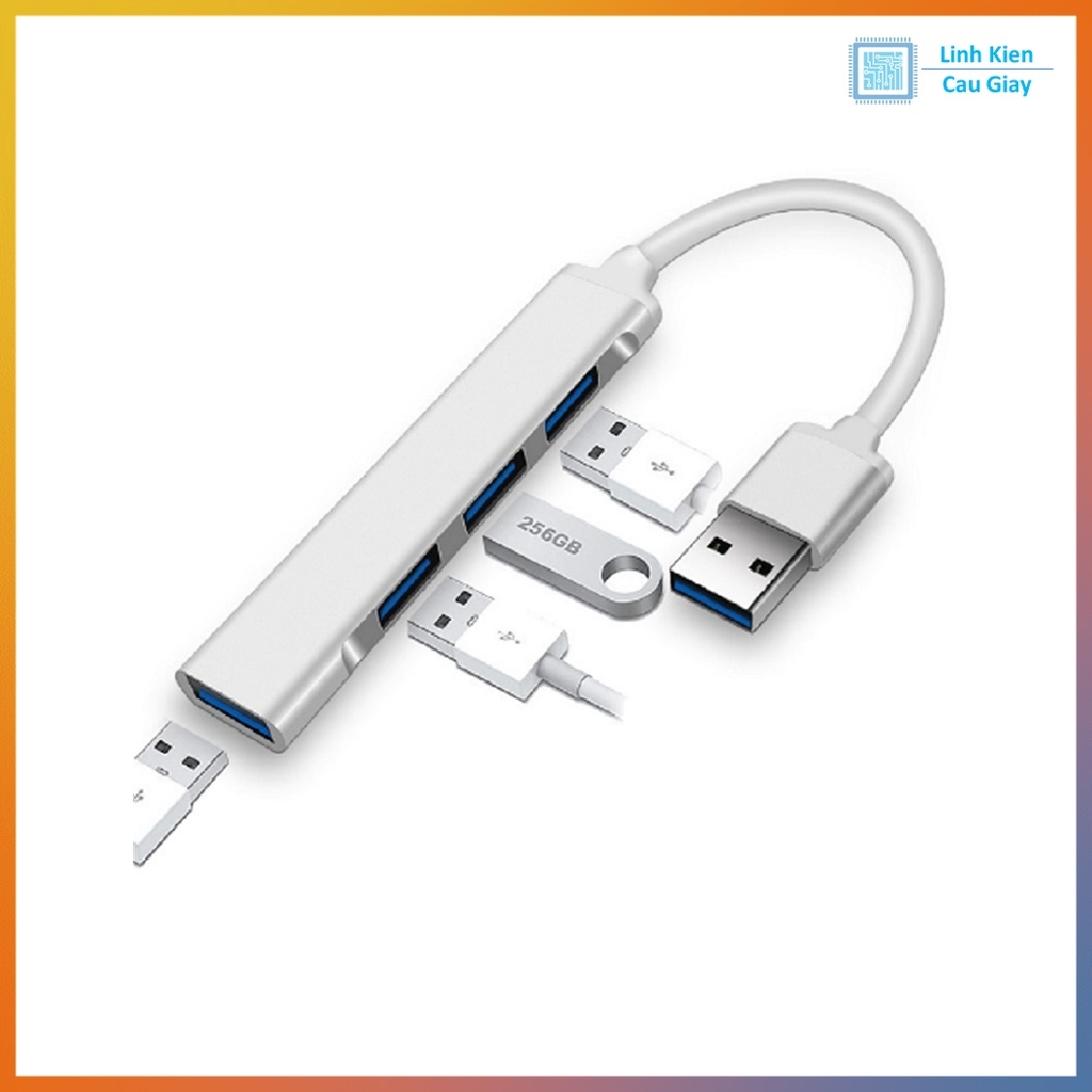 Hub mở rộng Type-C sang USB 3.0