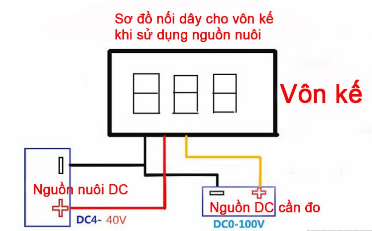 Module Đo Điện Áp DC LED 0,28