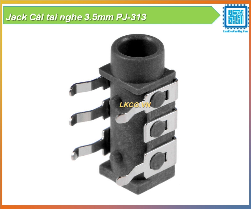 Jack Cái tai nghe 3.5mm PJ-313