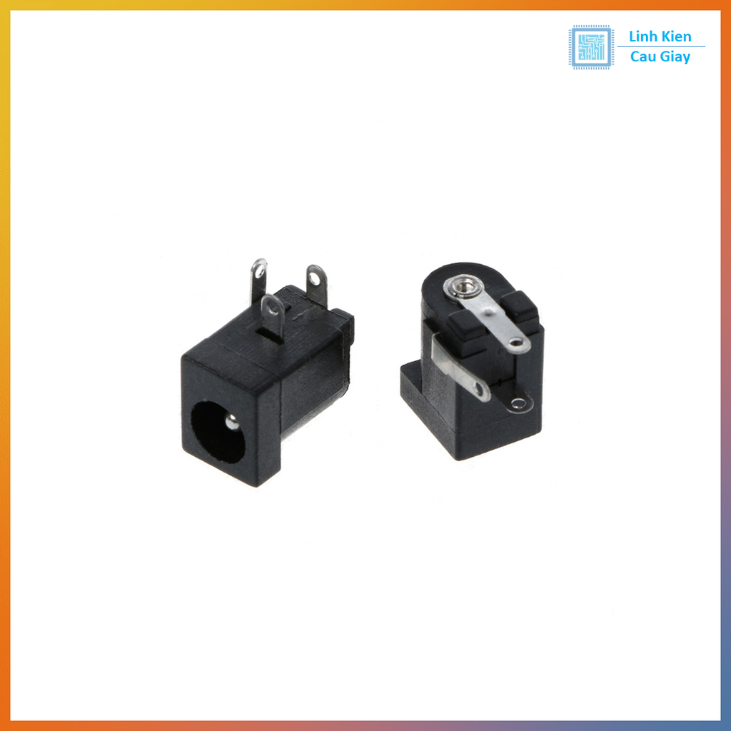 Jack nguồn DC 5.5x2.5mm (DC5525) – Loại cái