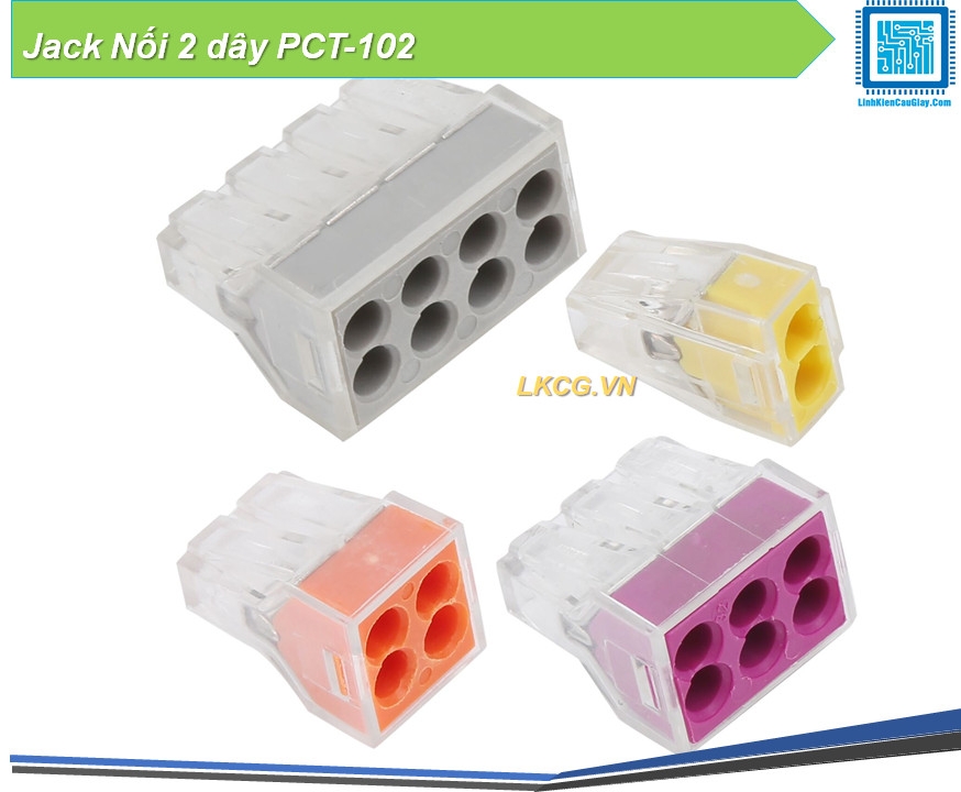 Jack Nối 2 dây PCT-102