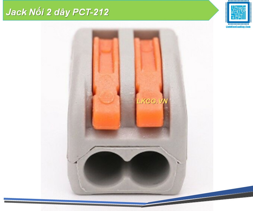 Jack Nối 2 dây PCT-212