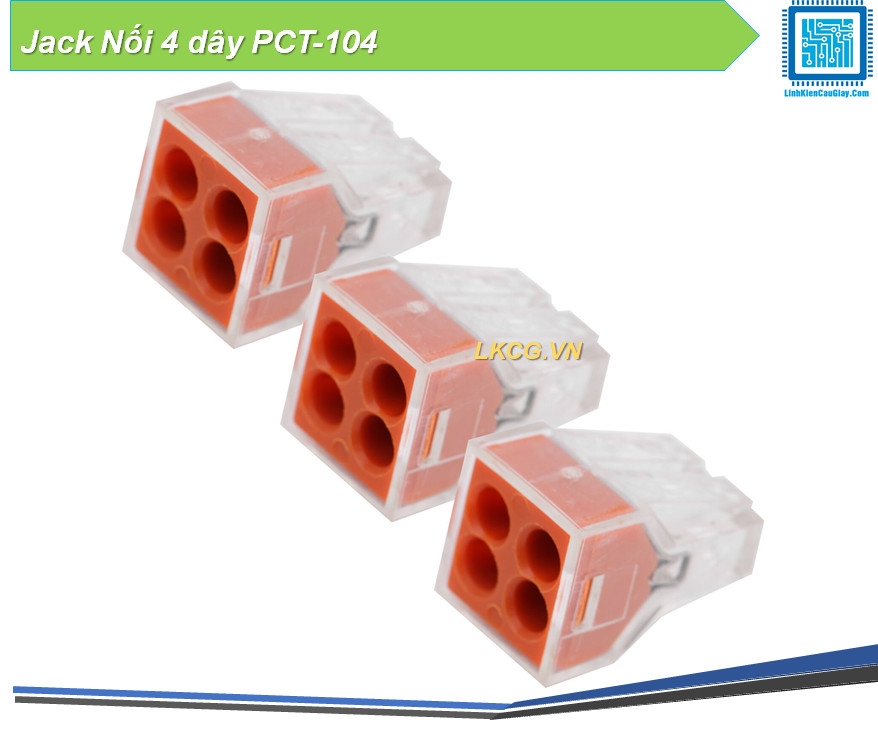 Jack Nối 4 dây PCT-104