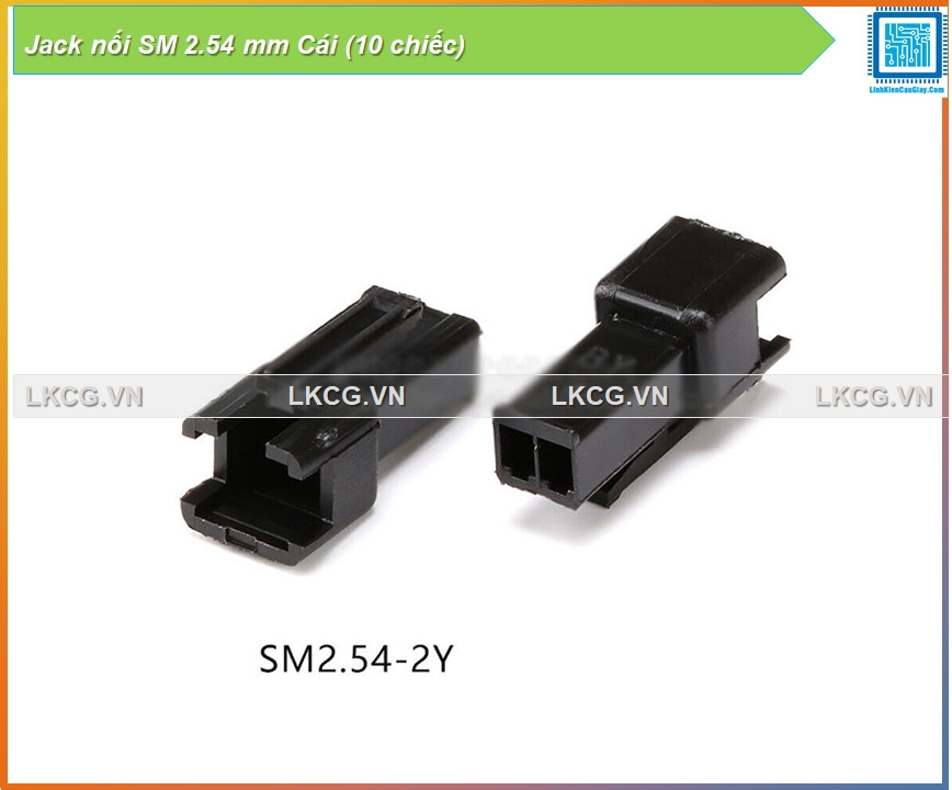 Jack nối SM 2.54 mm Cái (10 chiếc)