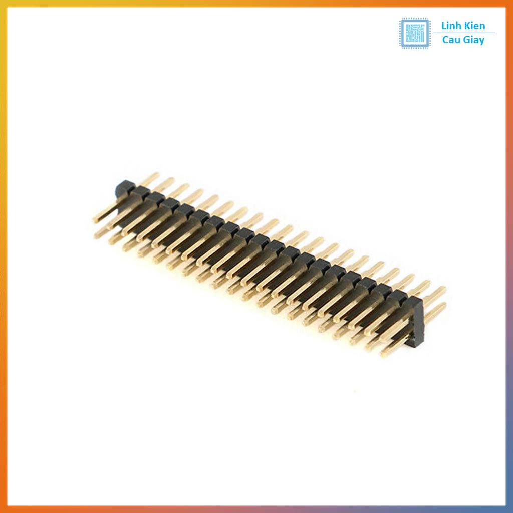 Jump Đôi Đực 1.27MM 2x40P loại thẳng