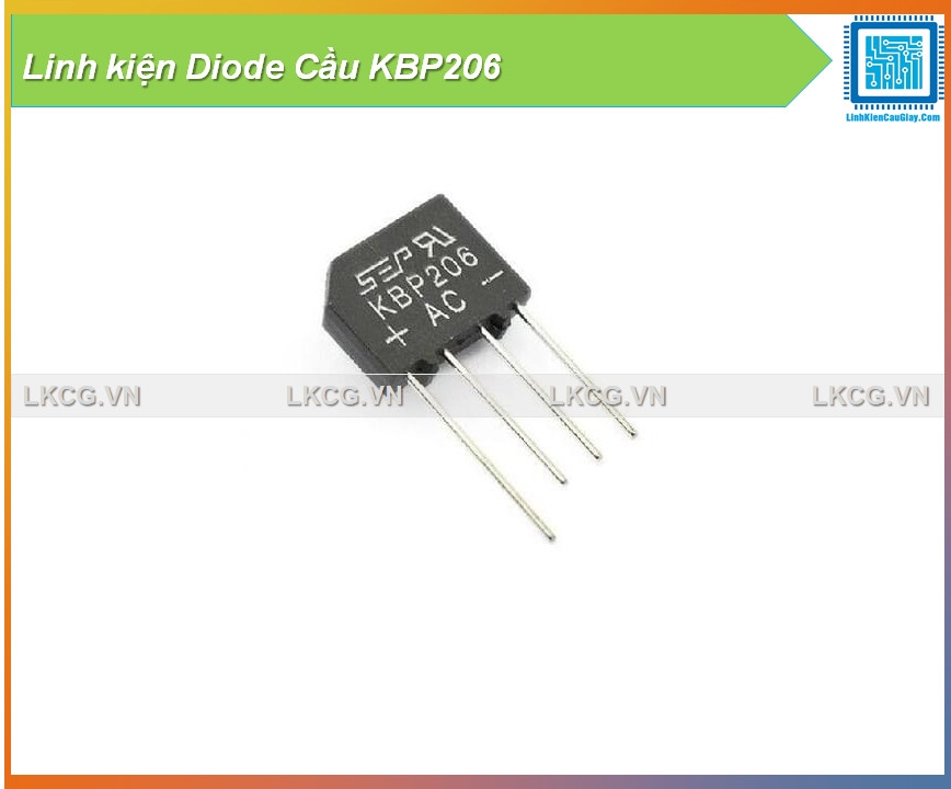 Linh kiện Diode Cầu KBP206