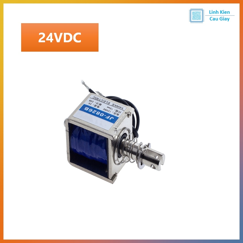 Khóa Chốt Điện 24V JF-0826B 12v, 24v