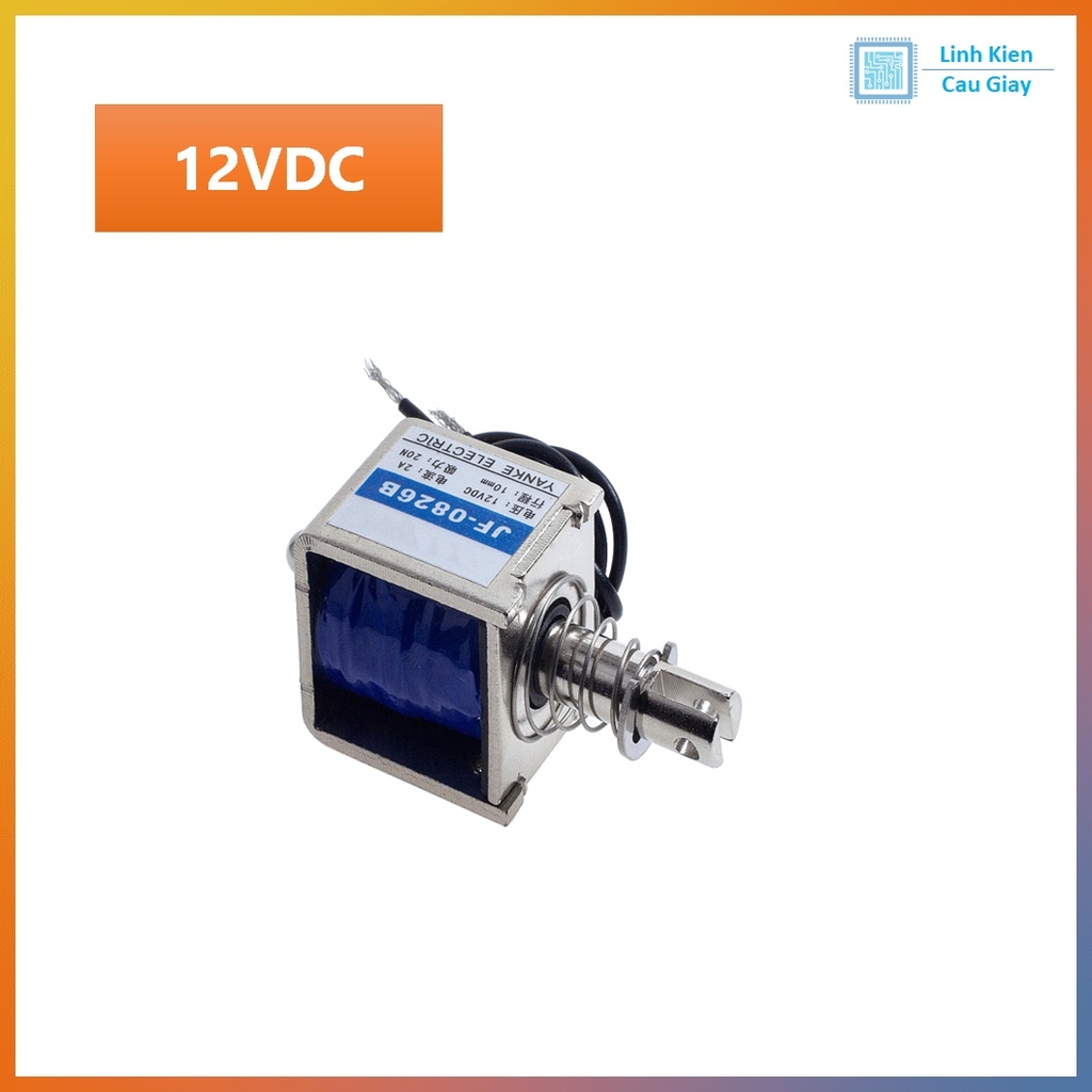 Khóa Chốt Điện 24V JF-0826B 12v, 24v