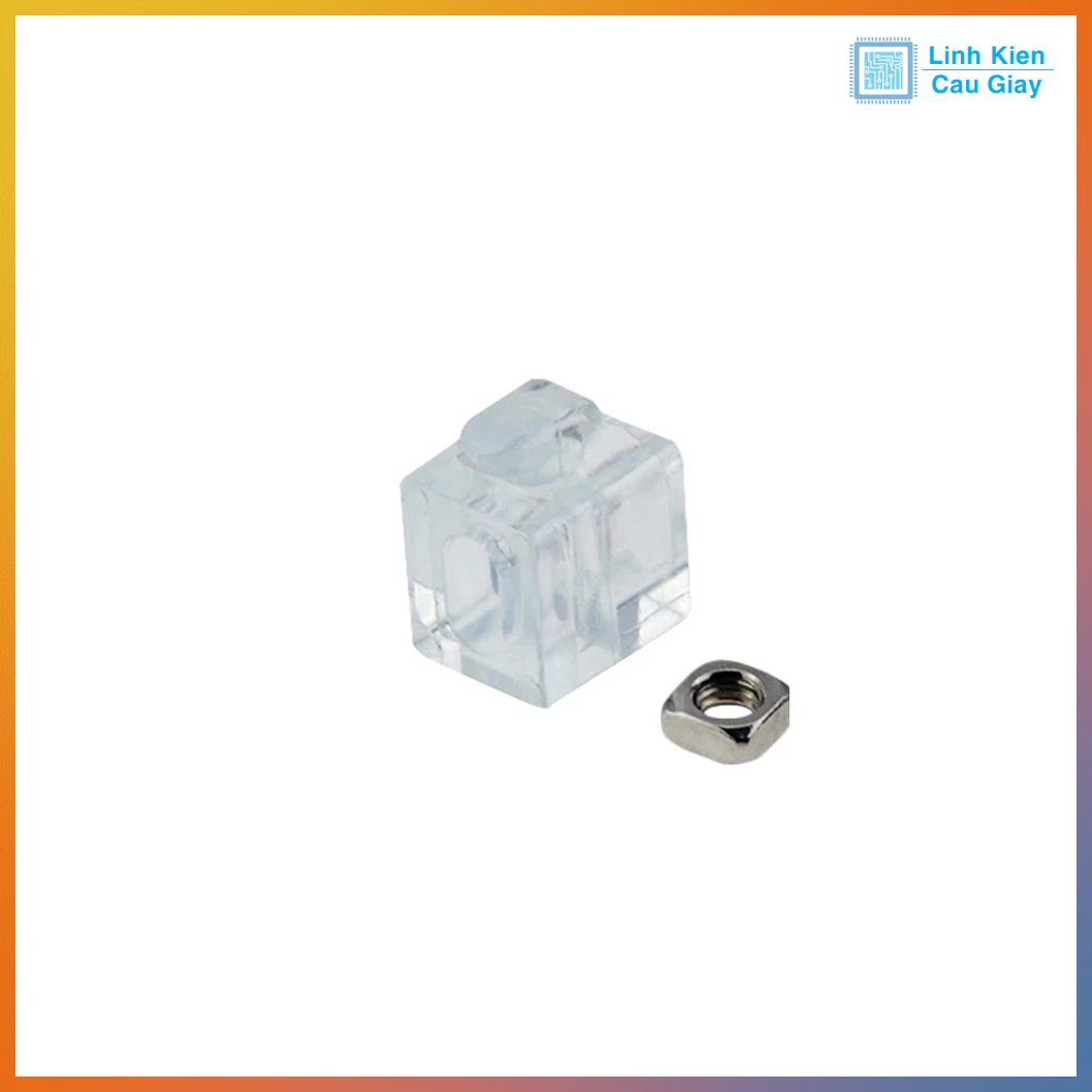 Khối nối nhôm định hình mica trong bao gồm đai ốc(30/40/45 series)