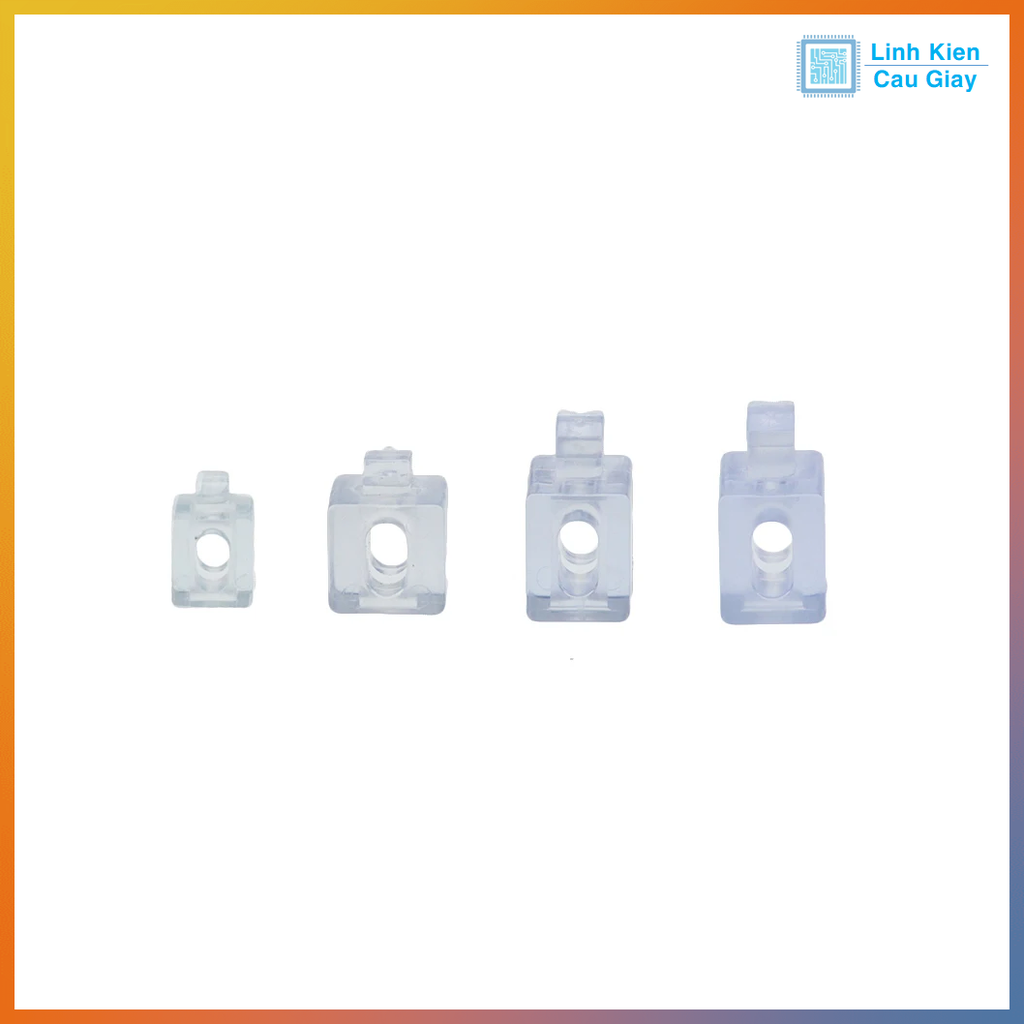 Khối nối nhôm định hình mica trong bao gồm đai ốc(30/40/45 series)