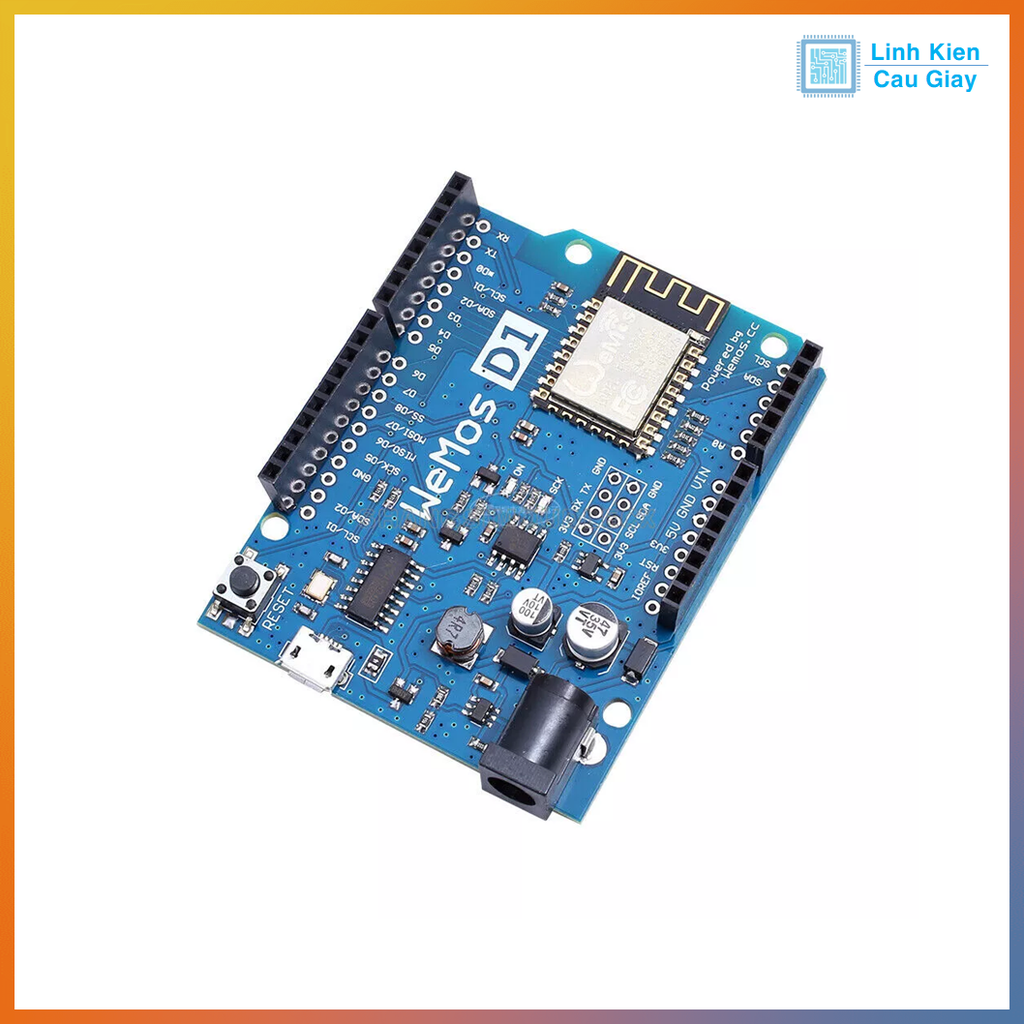 Kit Arduino Wifi ESP8266 WeMos D1