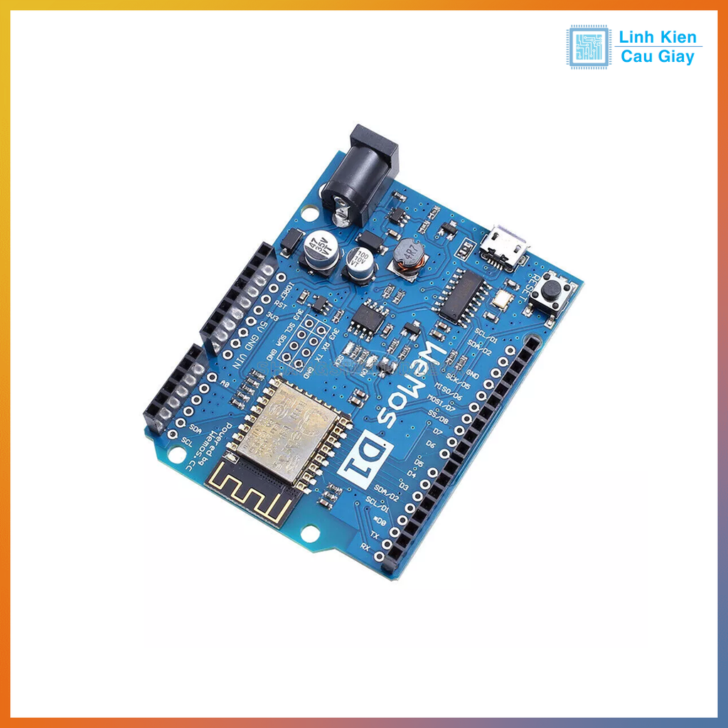Kit Arduino Wifi ESP8266 WeMos D1