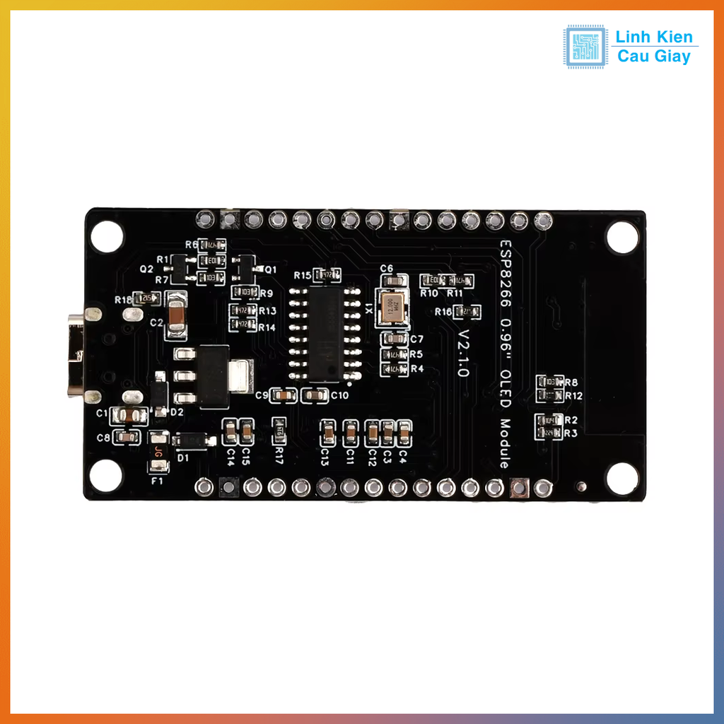 Kit thu phát Wifi ESP8266 NodeMCU Oled 0.96inch