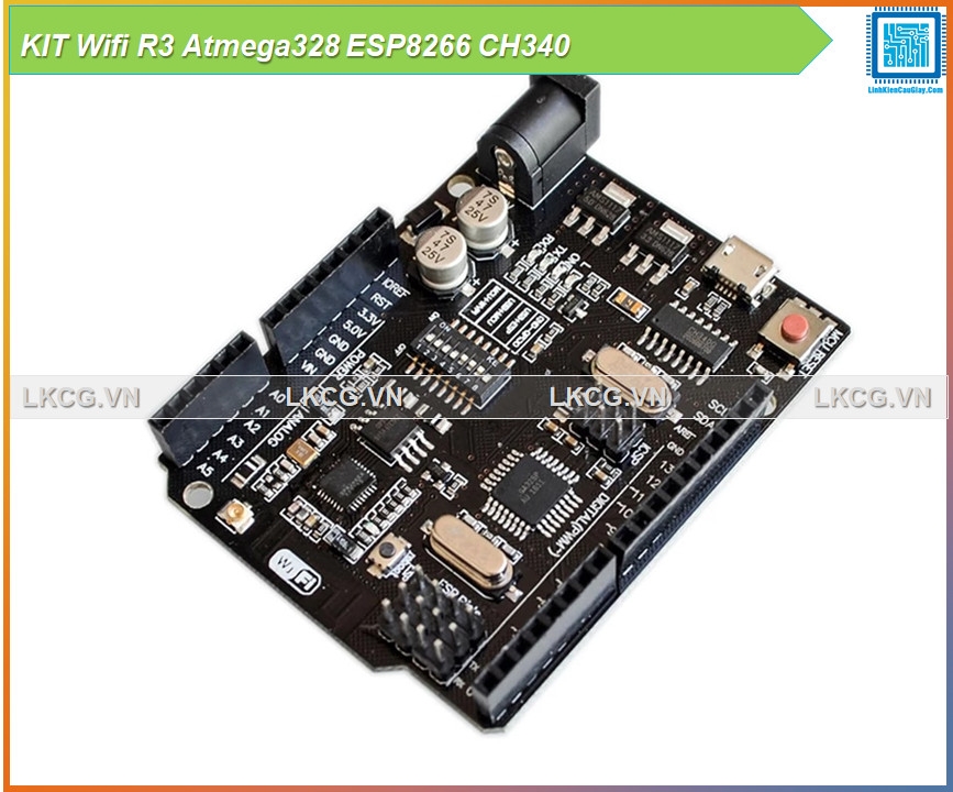 KIT Wifi R3 Atmega328 ESP8266 CH340