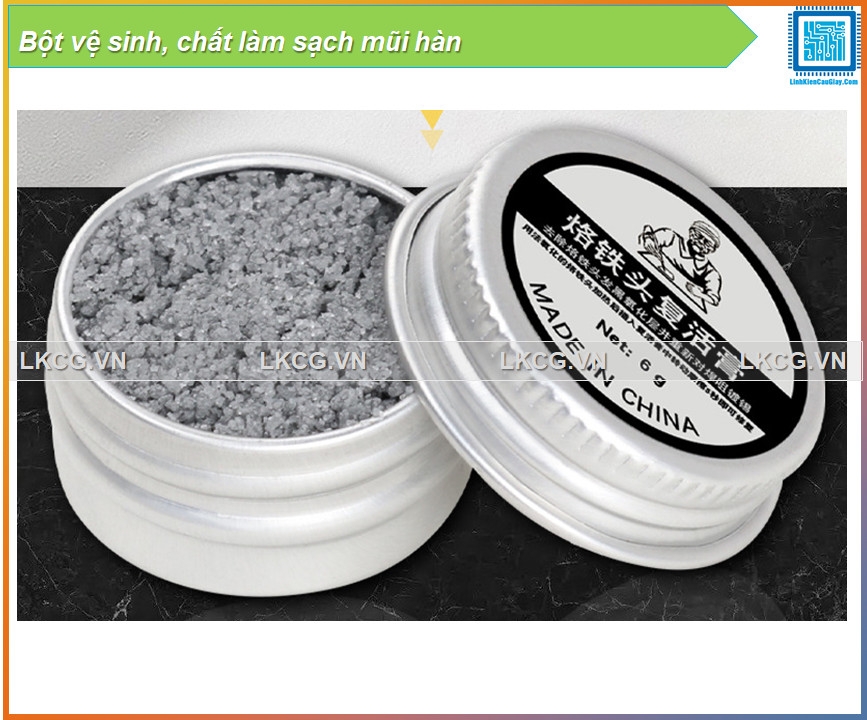 Bột vệ sinh, chất làm sạch mũi hàn