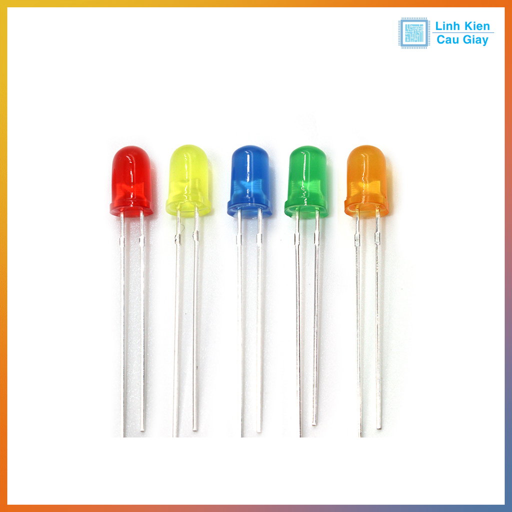 LED 5mm phủ màu (SL 10c)