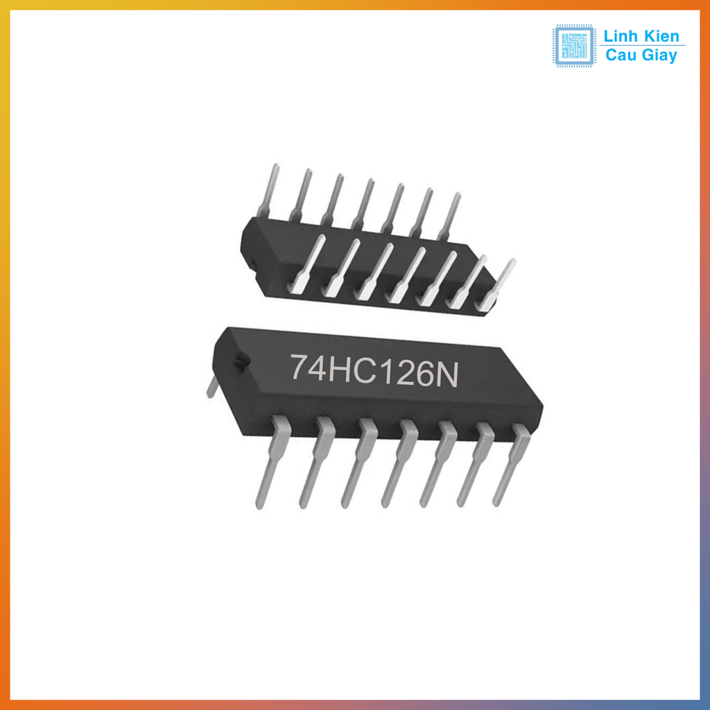 Linh kiện IC 74HC126N Bộ Đệm 3-State DIP-14