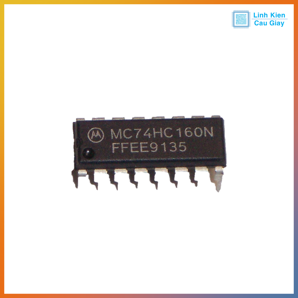 Linh kiện IC 74HC160N bộ đếm nhị phân đồng bộ