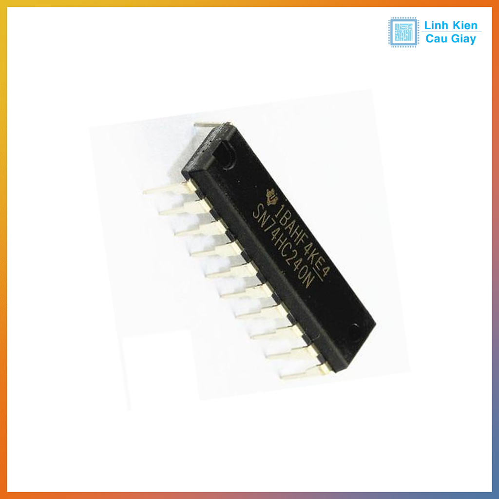 Linh kiện IC 74HC240N Bộ Đệm Đảo 3-State 8-Bit DIP-20