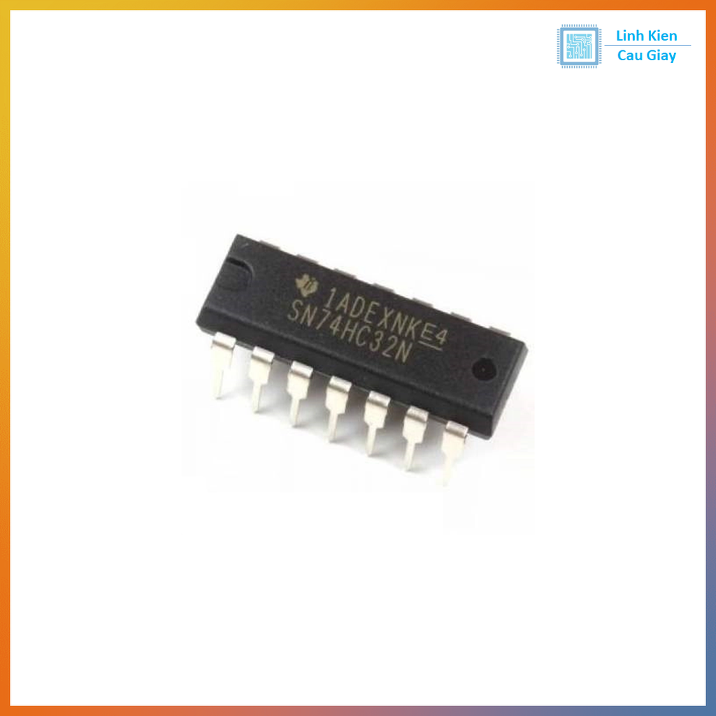 Linh kiện IC 74HC32 Chân cắm và chân dán