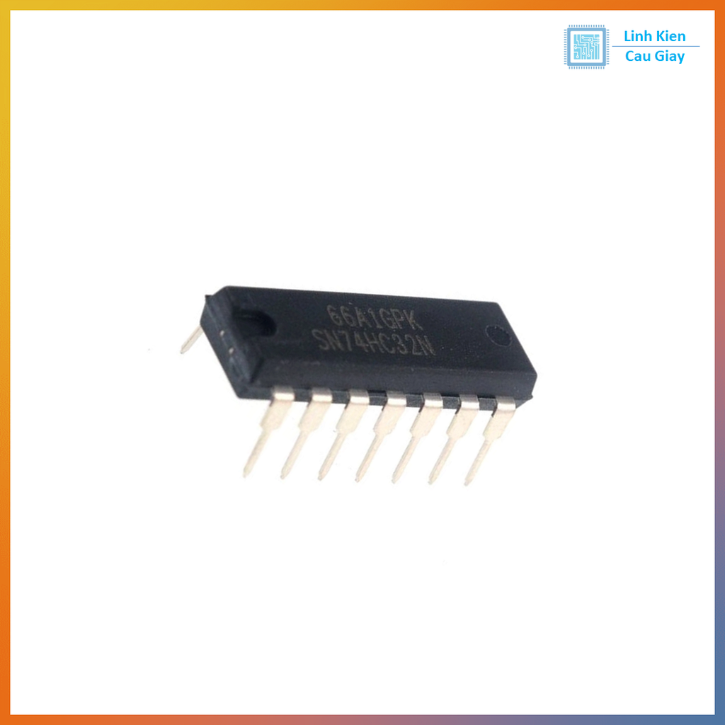 Linh kiện IC 74HC32 Chân cắm và chân dán