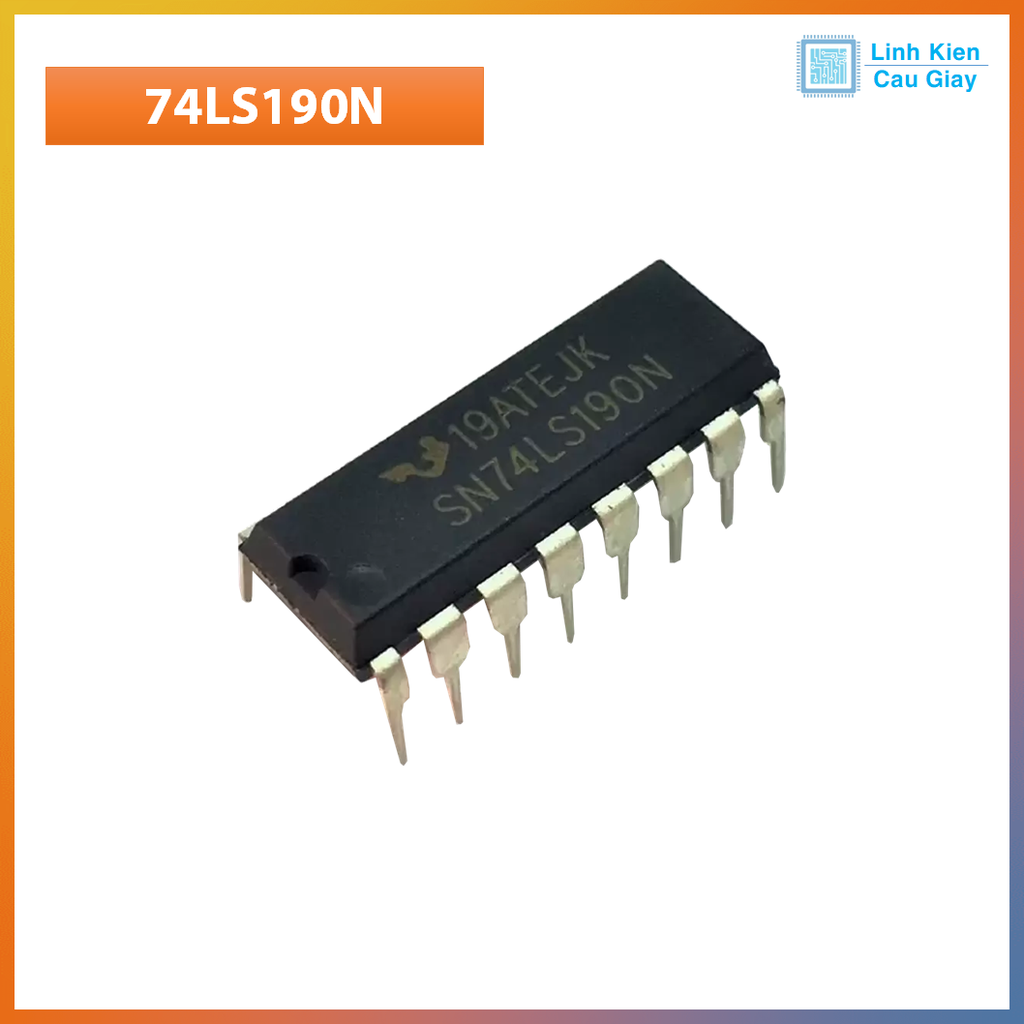 Linh kiện IC 74LS190N Bộ Đếm Thập Phân Tăng, Giảm