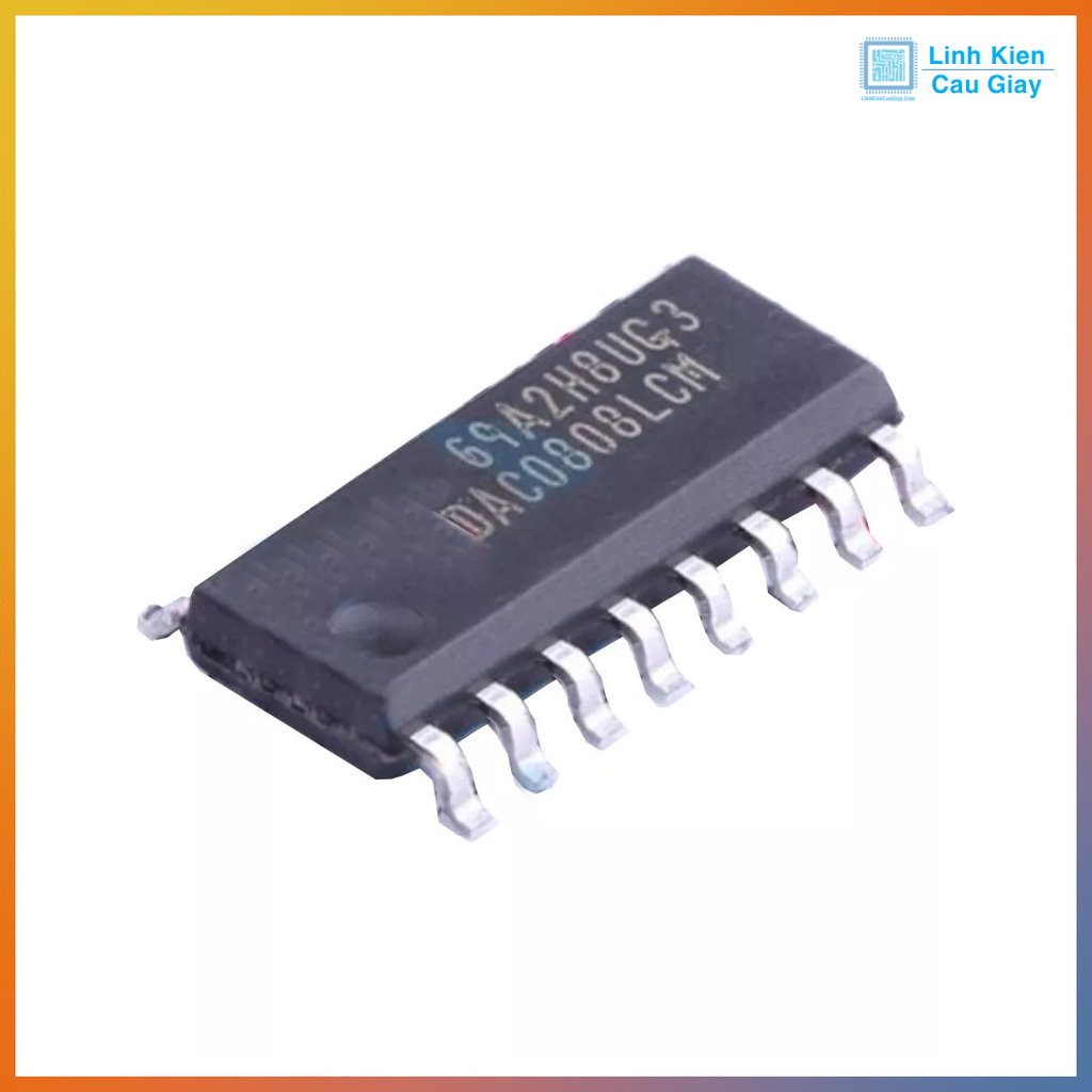 Linh kiện IC DAC0808LCMX chân dán SOP16