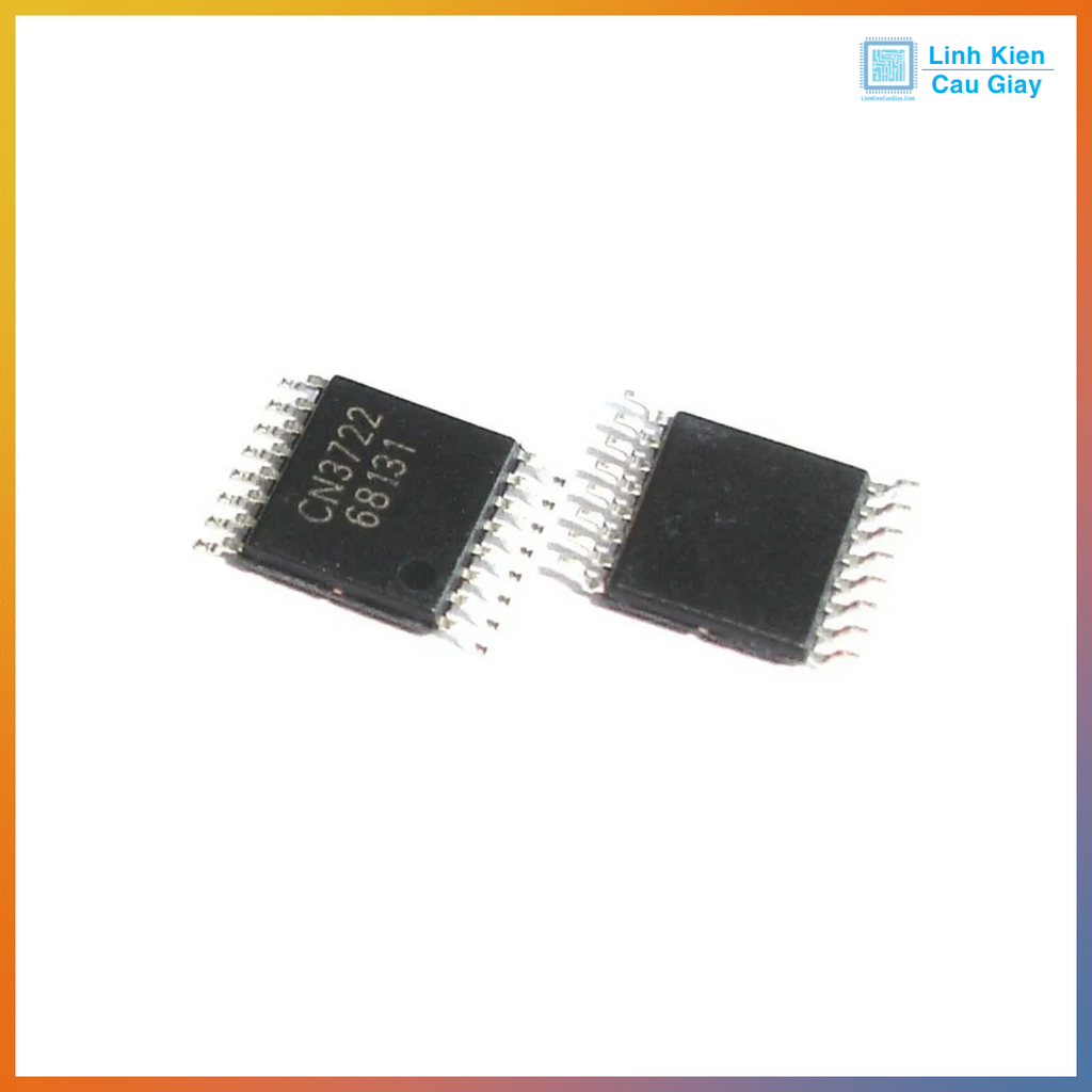 Linh kiện IC nguồn CN3722 chân dán TSSOP16