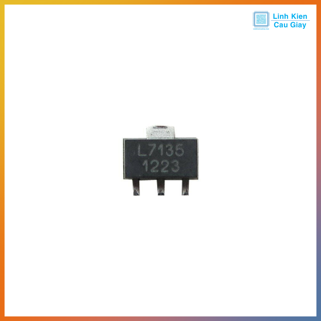 Linh kiện IC nguồn L7135 chân dán SOT89