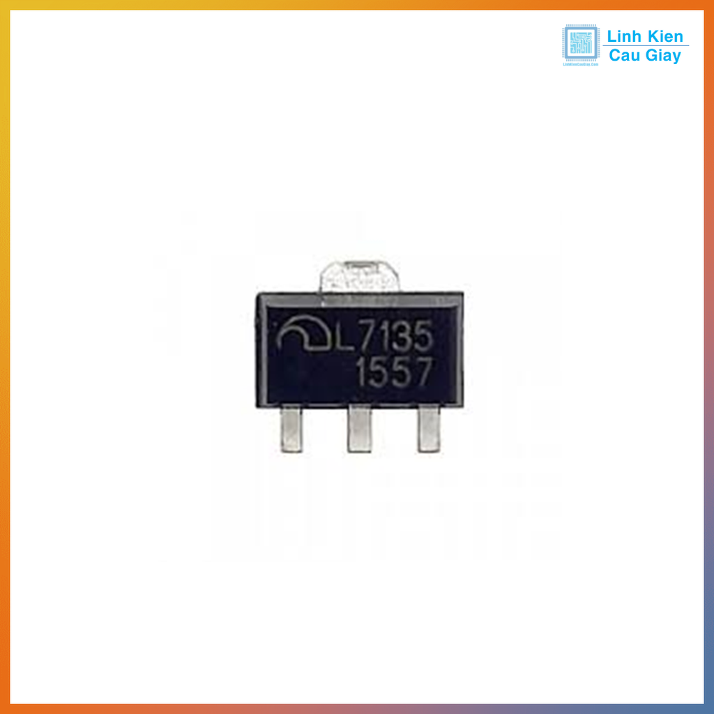 Linh kiện IC nguồn L7135 chân dán SOT89