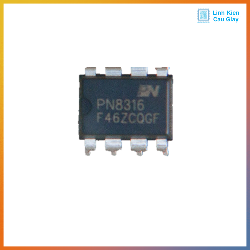 Linh kiện IC nguồn LED PN8316 chân cắm DIP7
