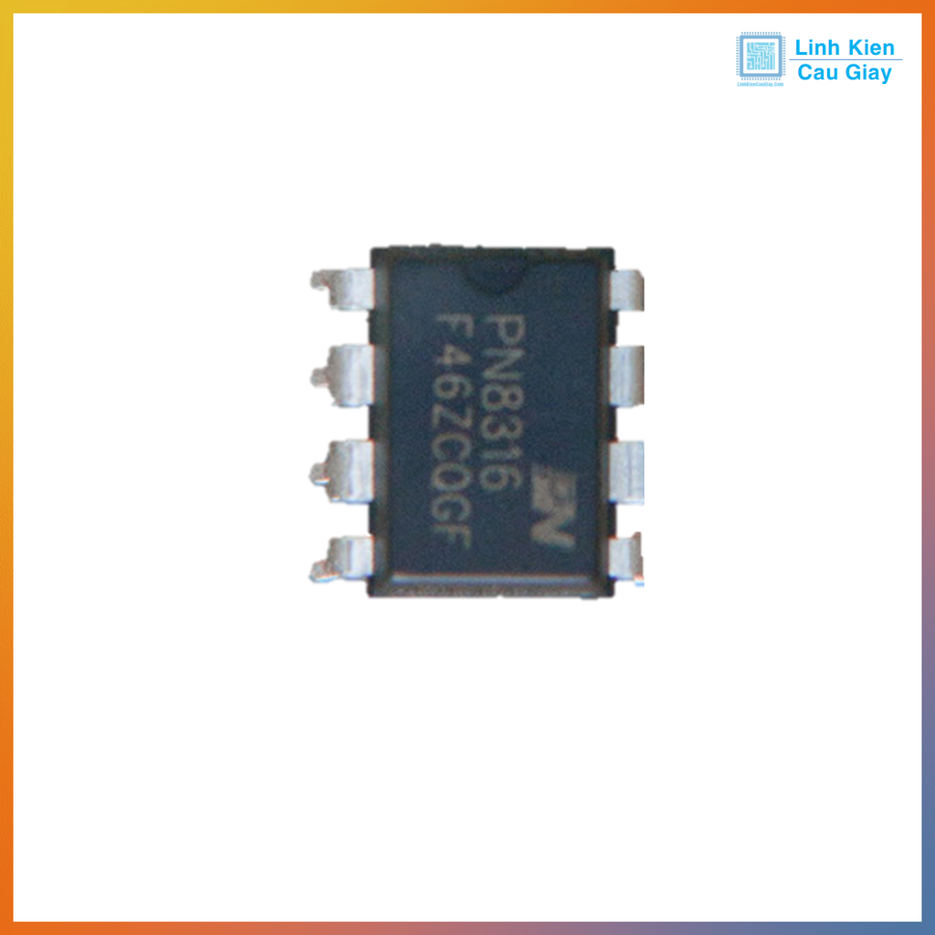 Linh kiện IC nguồn LED PN8316 chân cắm DIP7