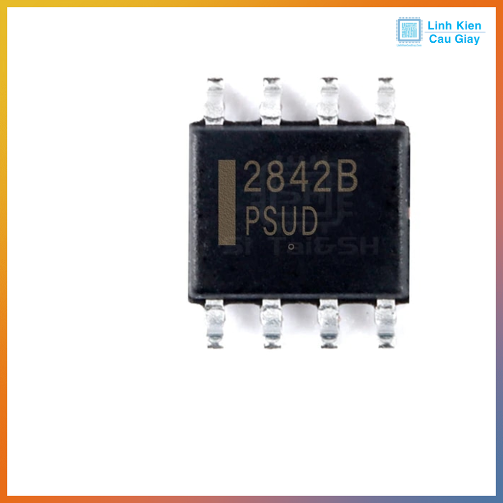 Linh kiện IC nguồn UC2842BD1R2G Chân dán SOP8