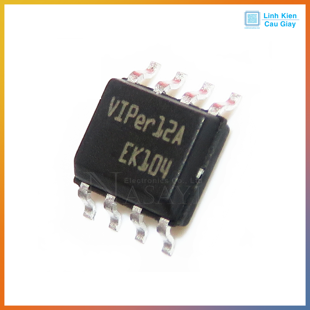 Linh kiện IC nguồn VIPER12A Chân dán SOP8