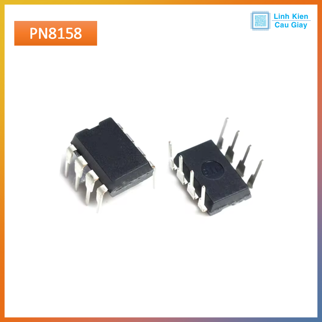 Linh kiện IC nguồn xung PN8158 chân cắm DIP8