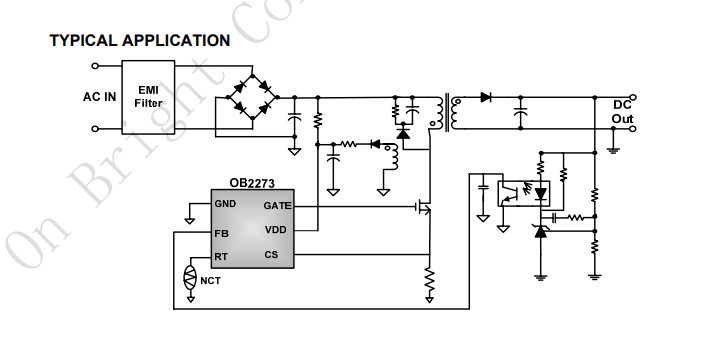 Linh kiện IC OB2273 chân dán SOT23-6