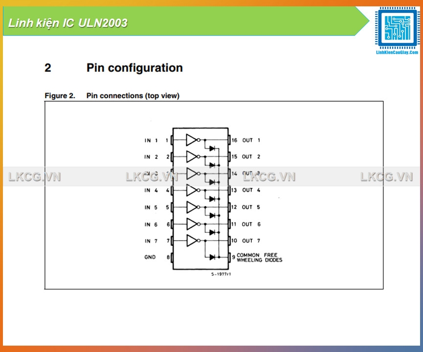 Linh kiện IC ULN2003