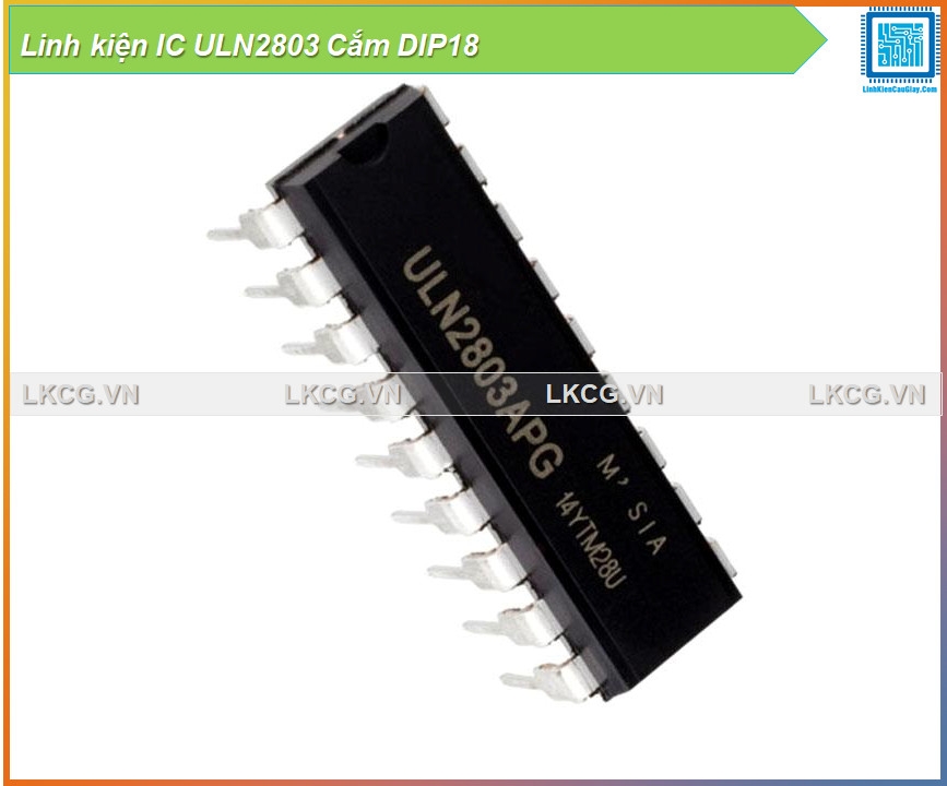 Linh kiện IC ULN2803 Cắm DIP18