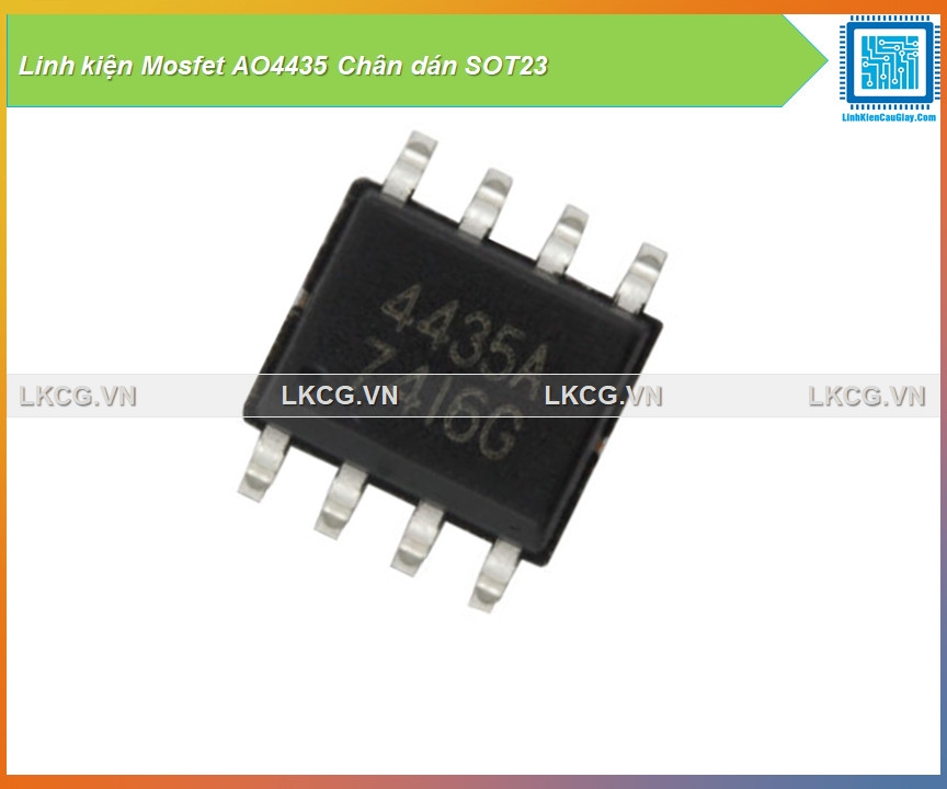 Linh kiện Mosfet AO4435 Chân dán SOT23