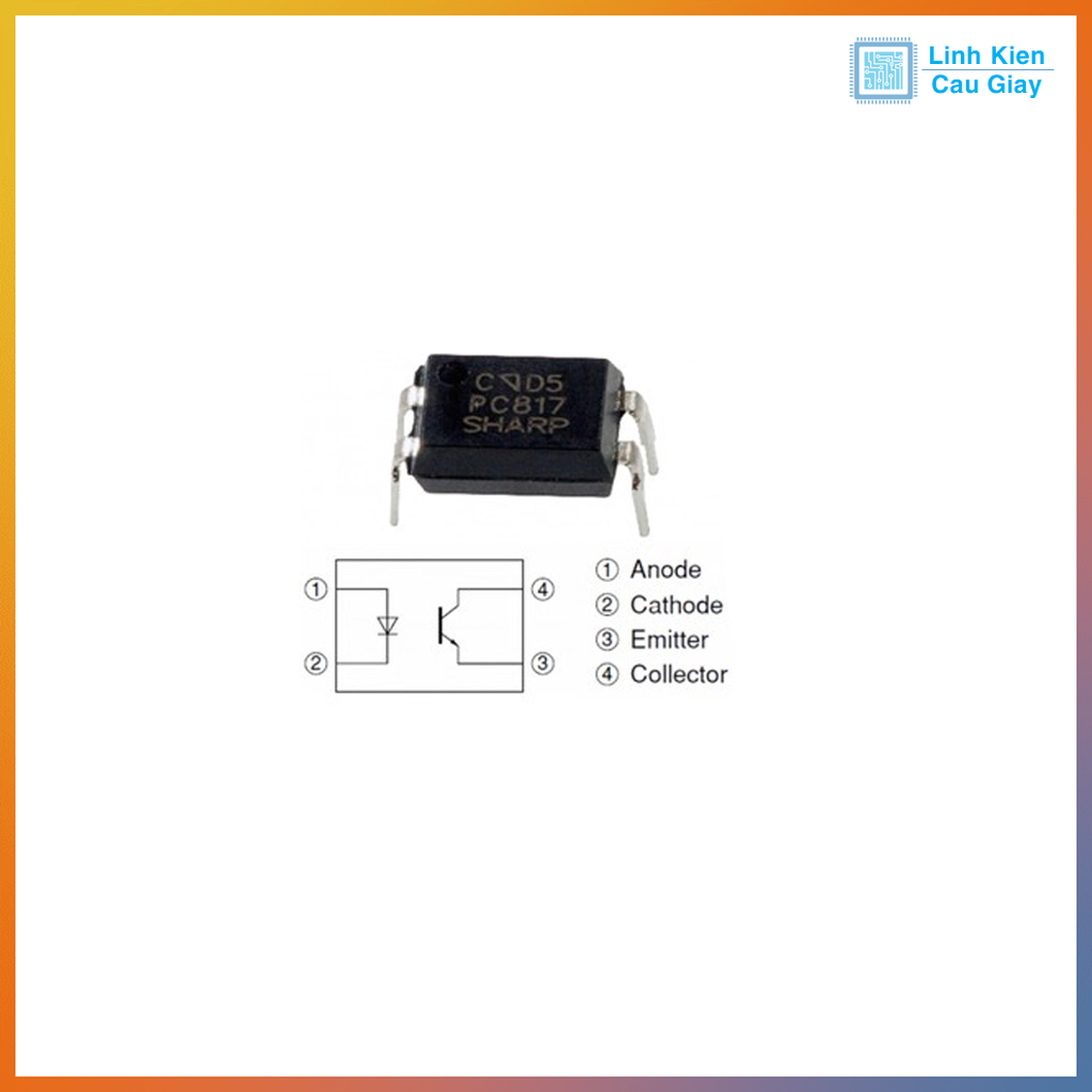 Linh kiện Opto Cách Ly PC817 DIP4
