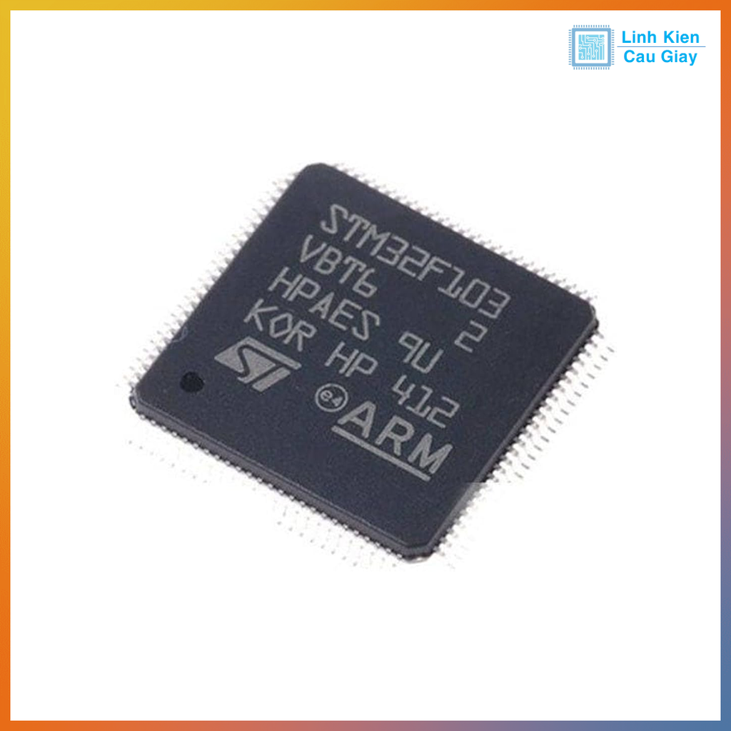Linh kiện STM32F103VBT6 QFP100 Vi Điều Khiển ARM Cortex-M3
