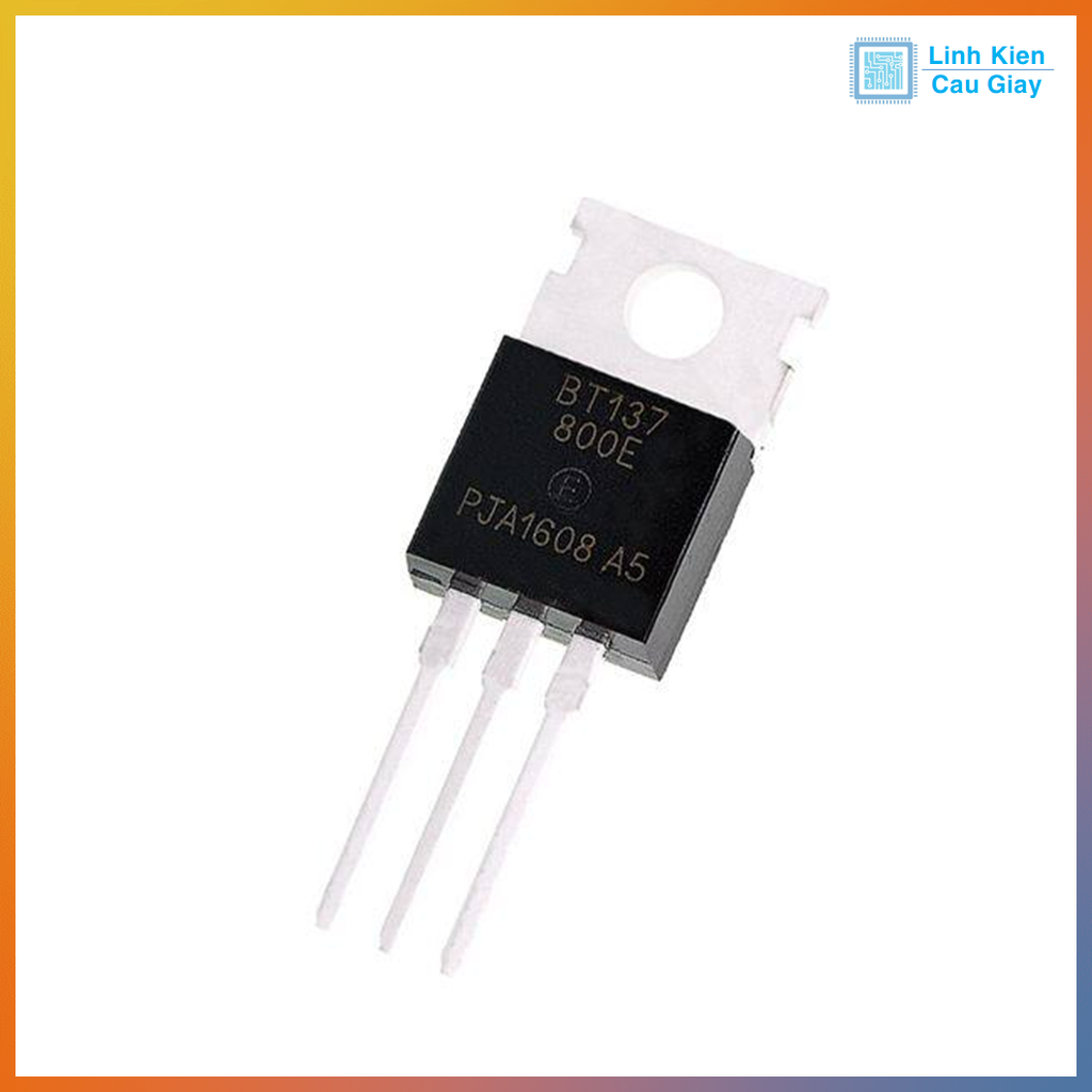 Linh kiện Triac BT137-800E 800V 8A TO-220