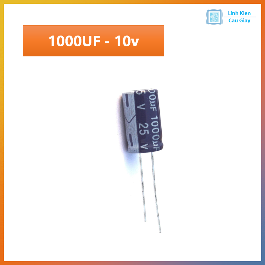 Linh kiện Tụ hóa 1000uF 10V / 16V / 25V / 35V / 50V