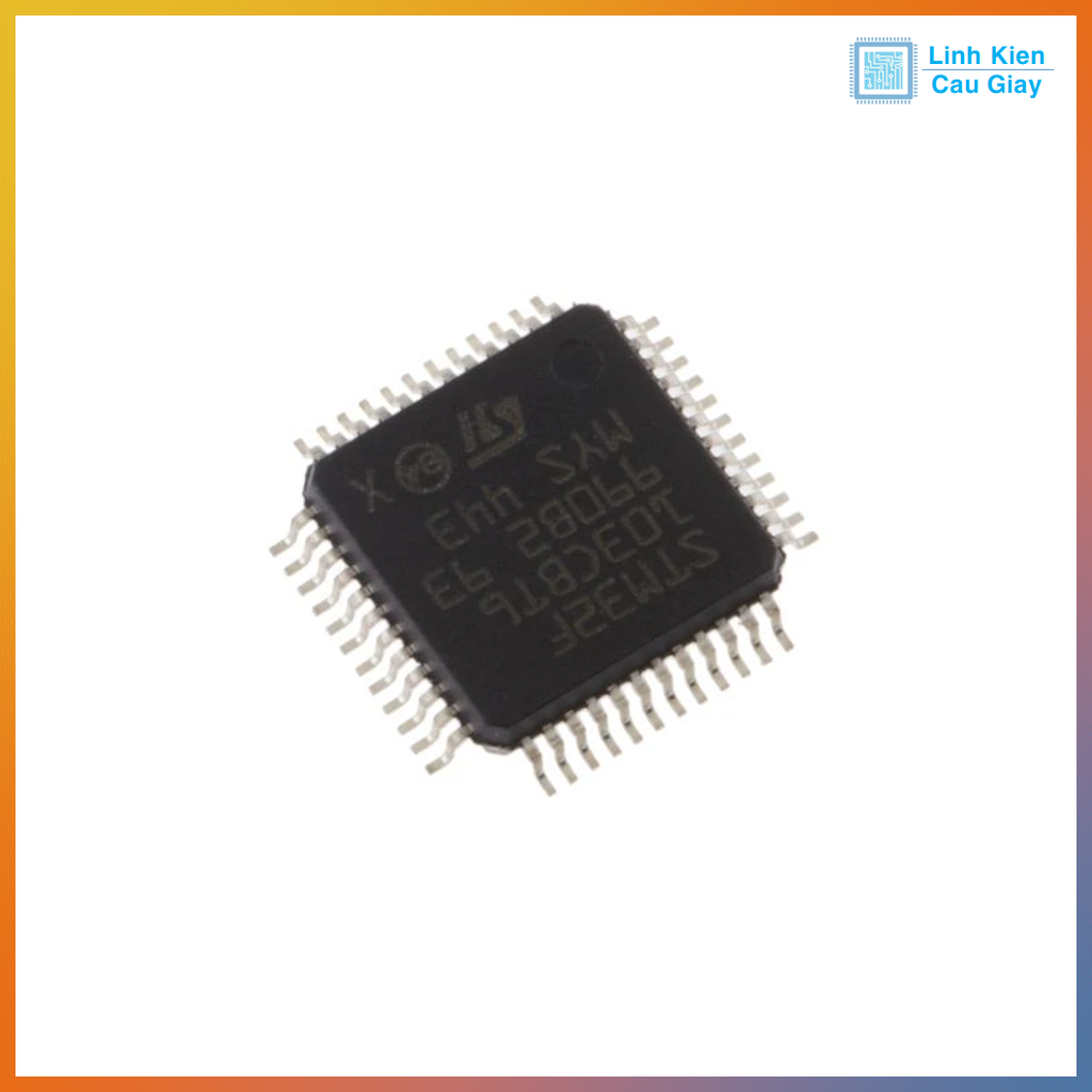 Linh kiện vi điều khiển STM32F103CBT6