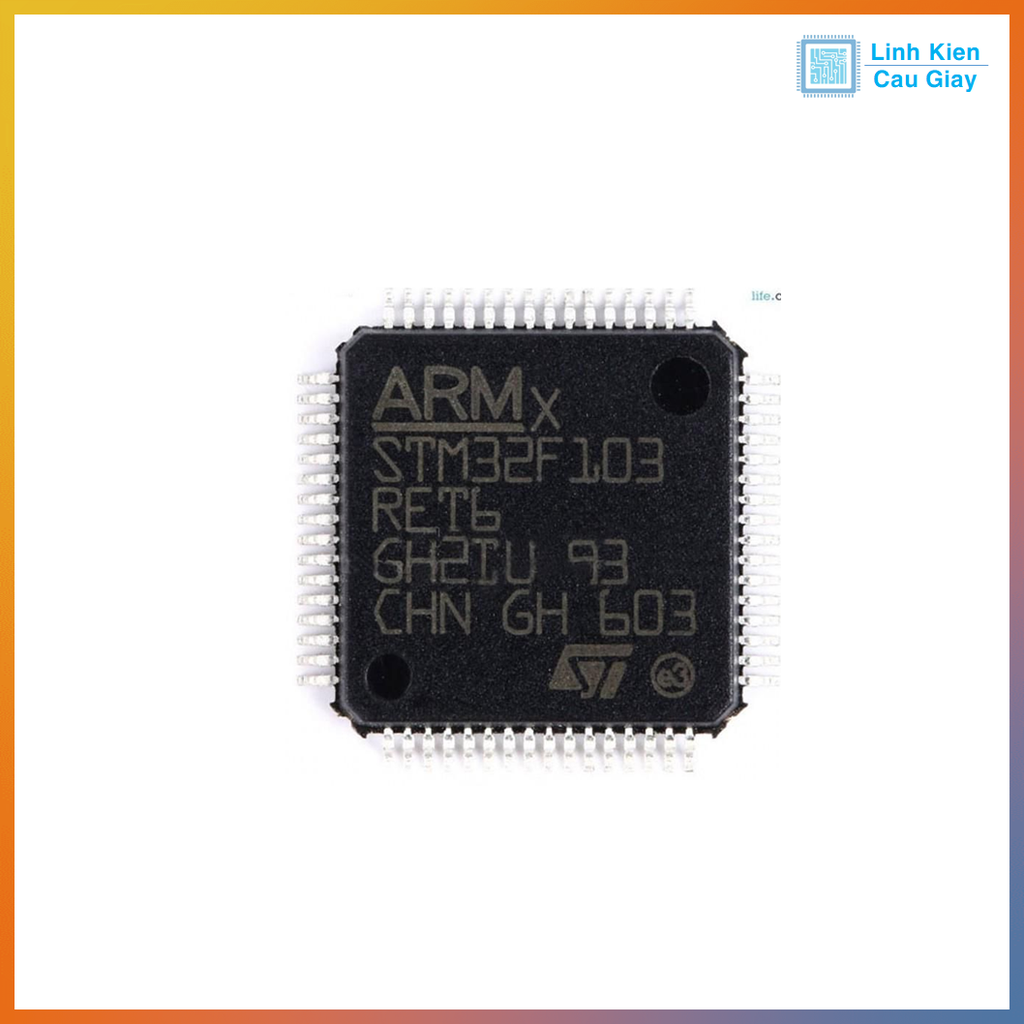 Linh kiện vi điều khiển STM32F103RET6